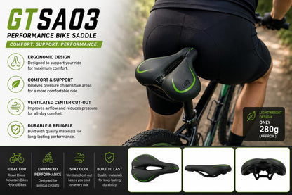 Comfort Cycle Saddle