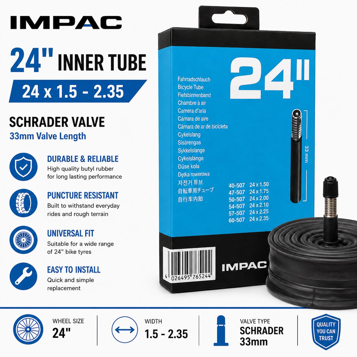Impac Inner Tube Valve