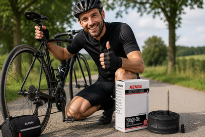Bicycle Tube Holds Pressurised Air