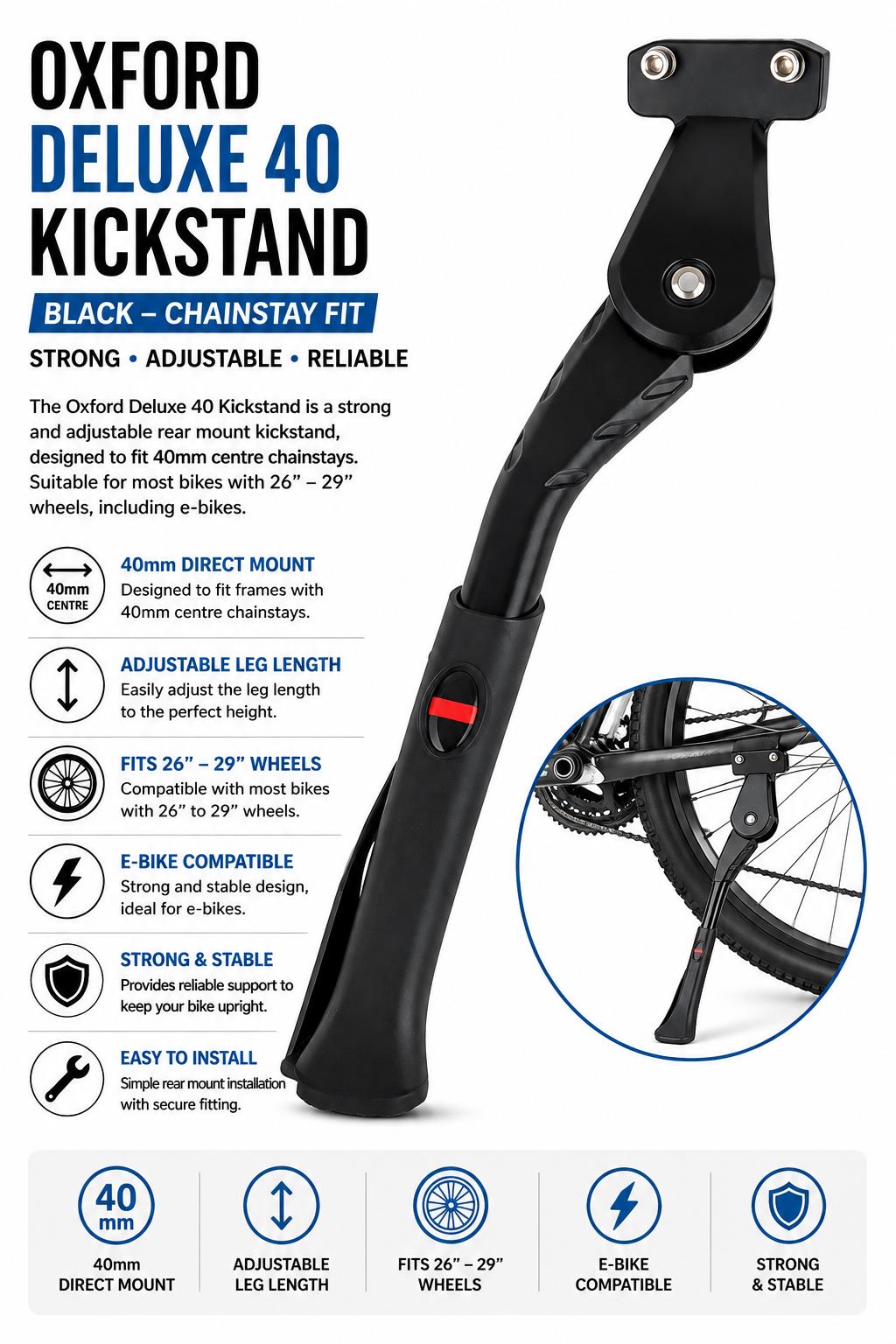 Deluxe 40 Kickstand