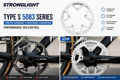 Silver Road Chainrings