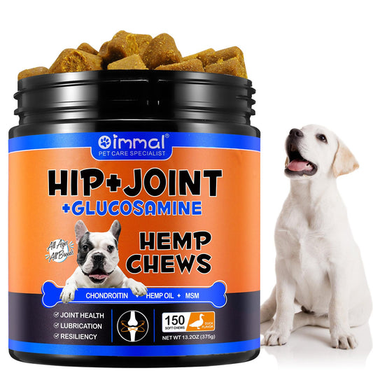 Hip & Joint Supplement Chews for Dogs – 150 Duck-Flavoured Tablets
