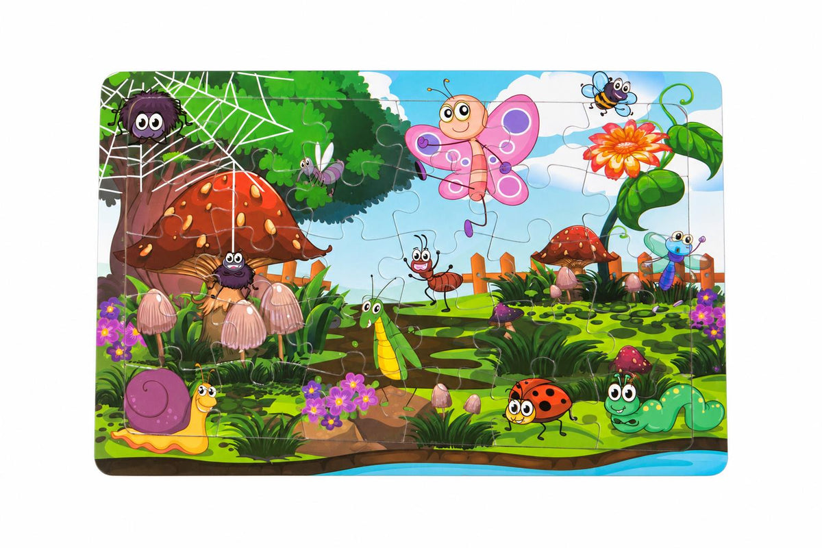 4 Piece Kids Puzzle Set