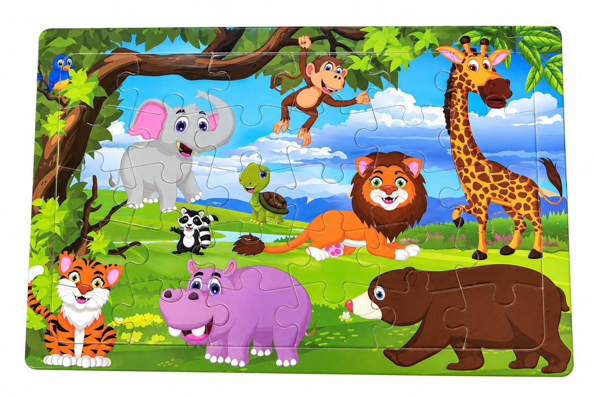 4 Piece Kids Puzzle Set