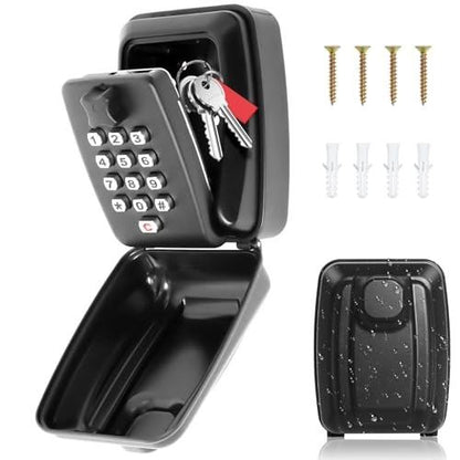 12-Digit Combination Key Safe Wall Mounted