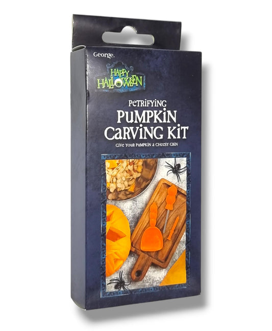 Pumpkin Carving Kit - Petrifying! 3pc Set
