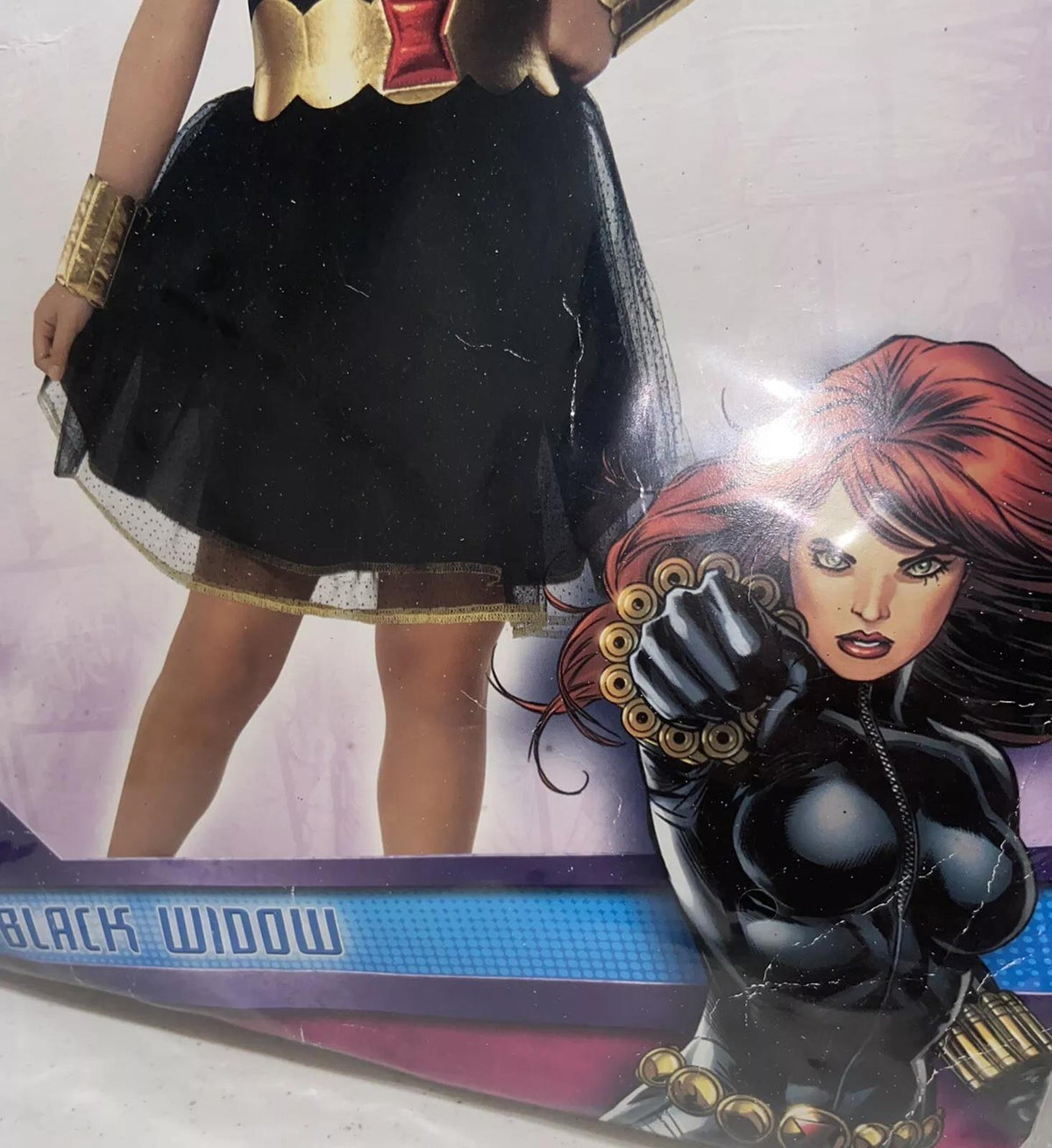 DRESS-UP BLACK WIDOW TUTU DRESS L
