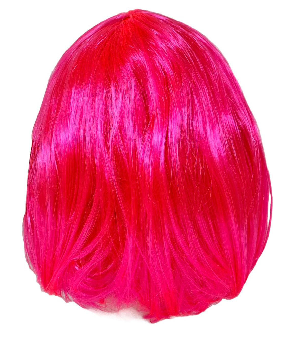 RACE FOR LIFE PINK WIG ONE SIZE, POLYESTER