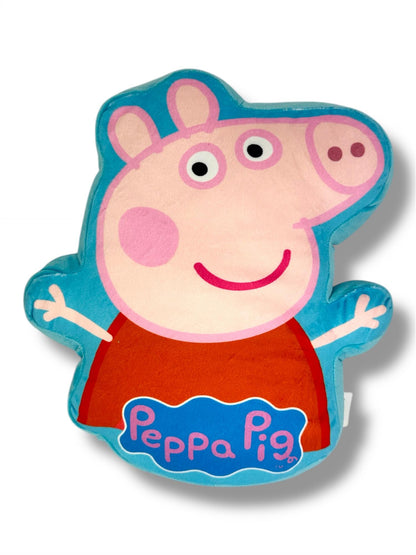 Official Peppa Pig Plush Cushion Pillow – Soft 14" x 12.5" Kids Character Gift