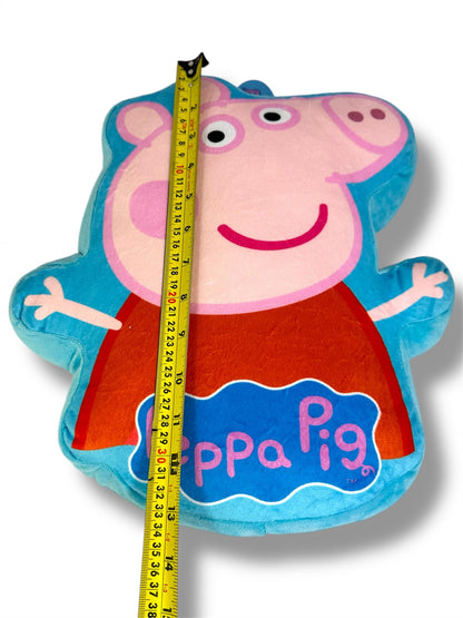 Official Peppa Pig Plush Cushion Pillow – Soft 14" x 12.5" Kids Character Gift