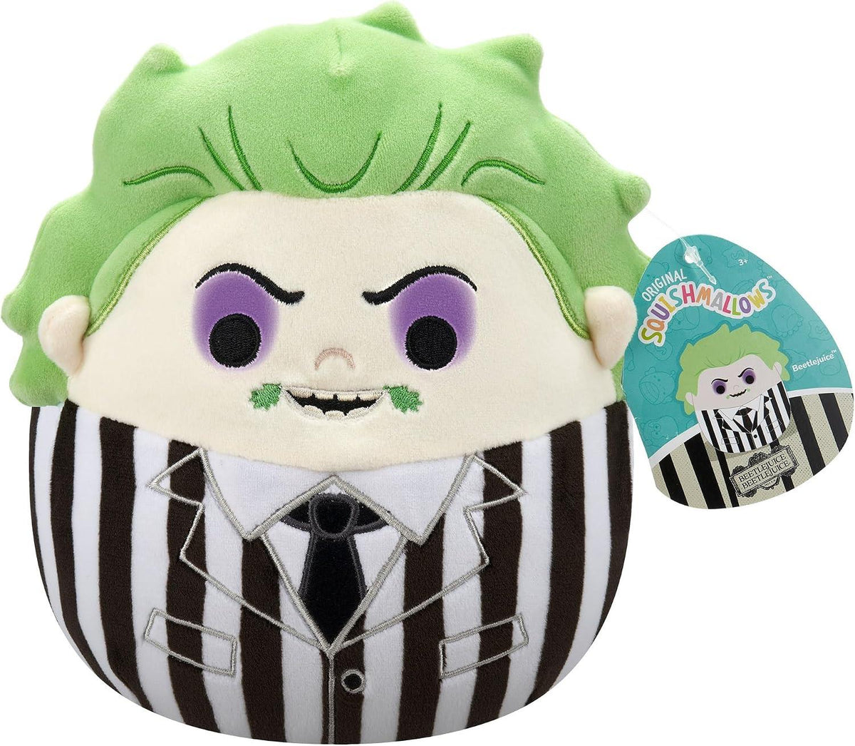 Squishmallows Beetlejuice 8-Inch Plush – Official Jazwares
