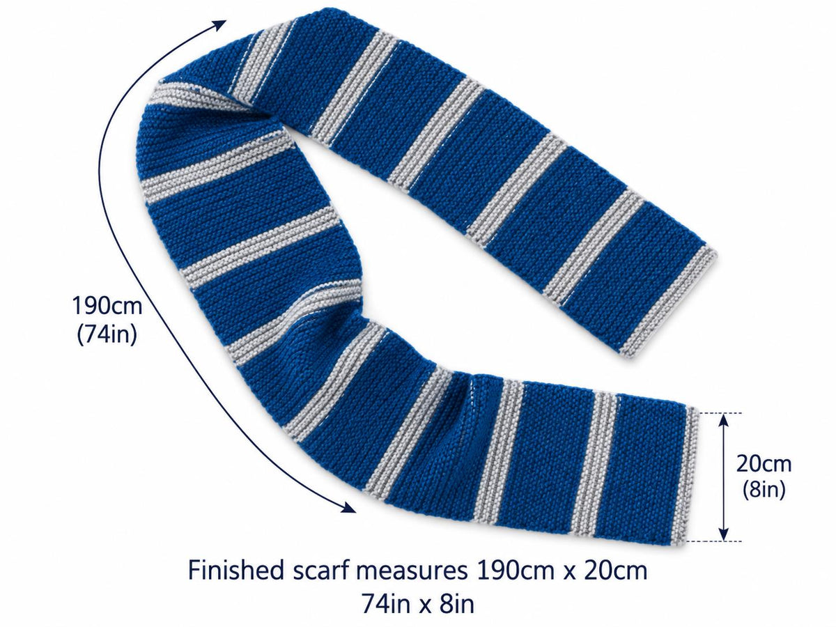 Harry Potter Self-Striping Yarn - Ravenclaw