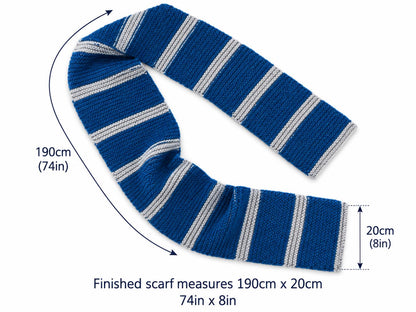 Harry Potter Self-Striping Yarn - Ravenclaw