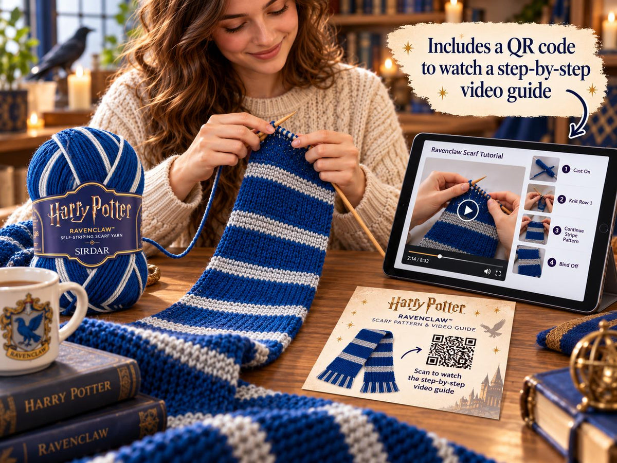 Harry Potter Self-Striping Yarn - Ravenclaw