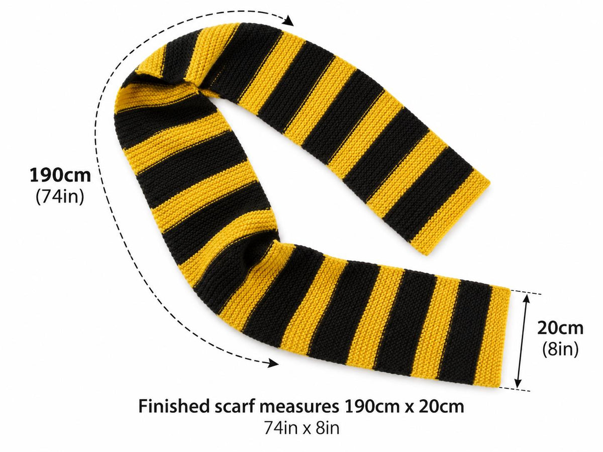 Harry Potter Self-Striping Yarn - Hufflepuff