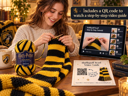 Harry Potter Self-Striping Yarn - Hufflepuff