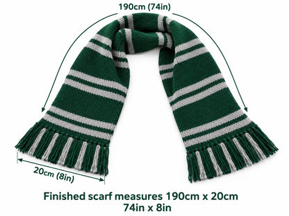 Harry Potter Self-Striping Yarn - Slytherin
