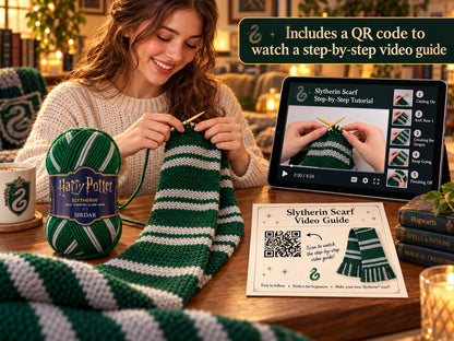 Harry Potter Self-Striping Yarn - Slytherin