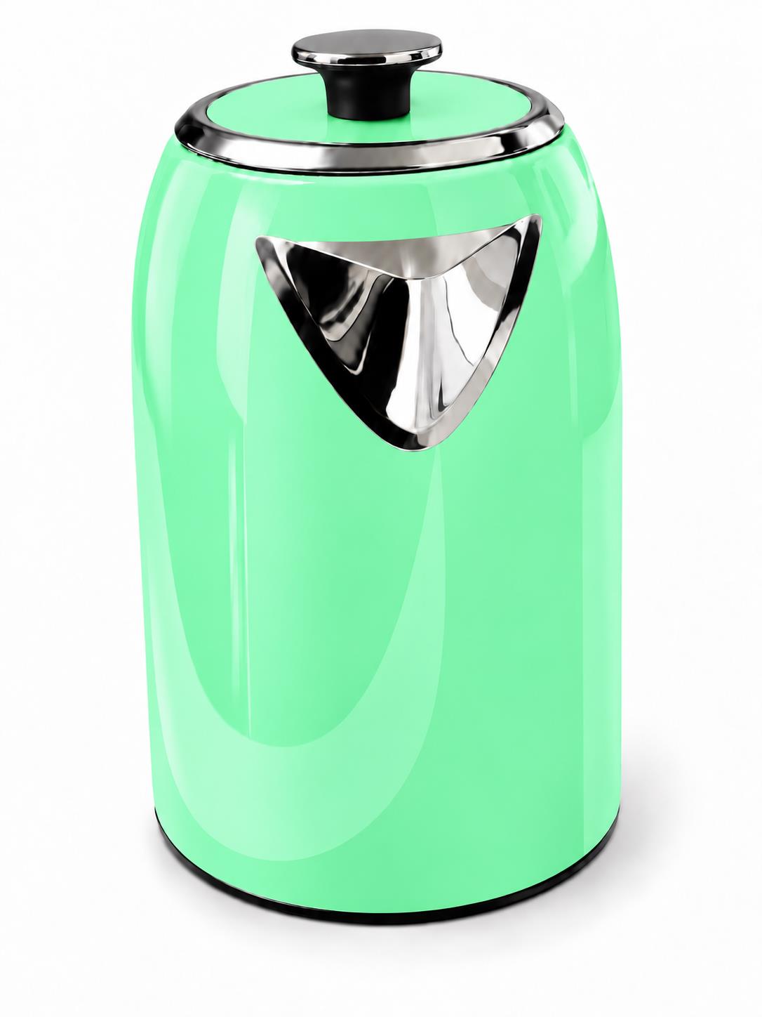 Bistro Chef 1.7L Electric Kettle 3000W Fast Boil Cordless Jug - Green