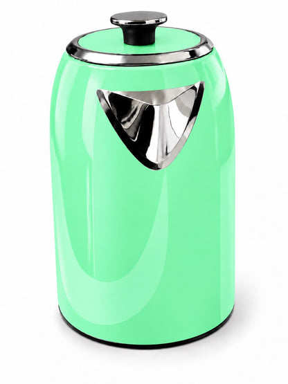 Bistro Chef 1.7L Electric Kettle 3000W Fast Boil Cordless Jug - Green