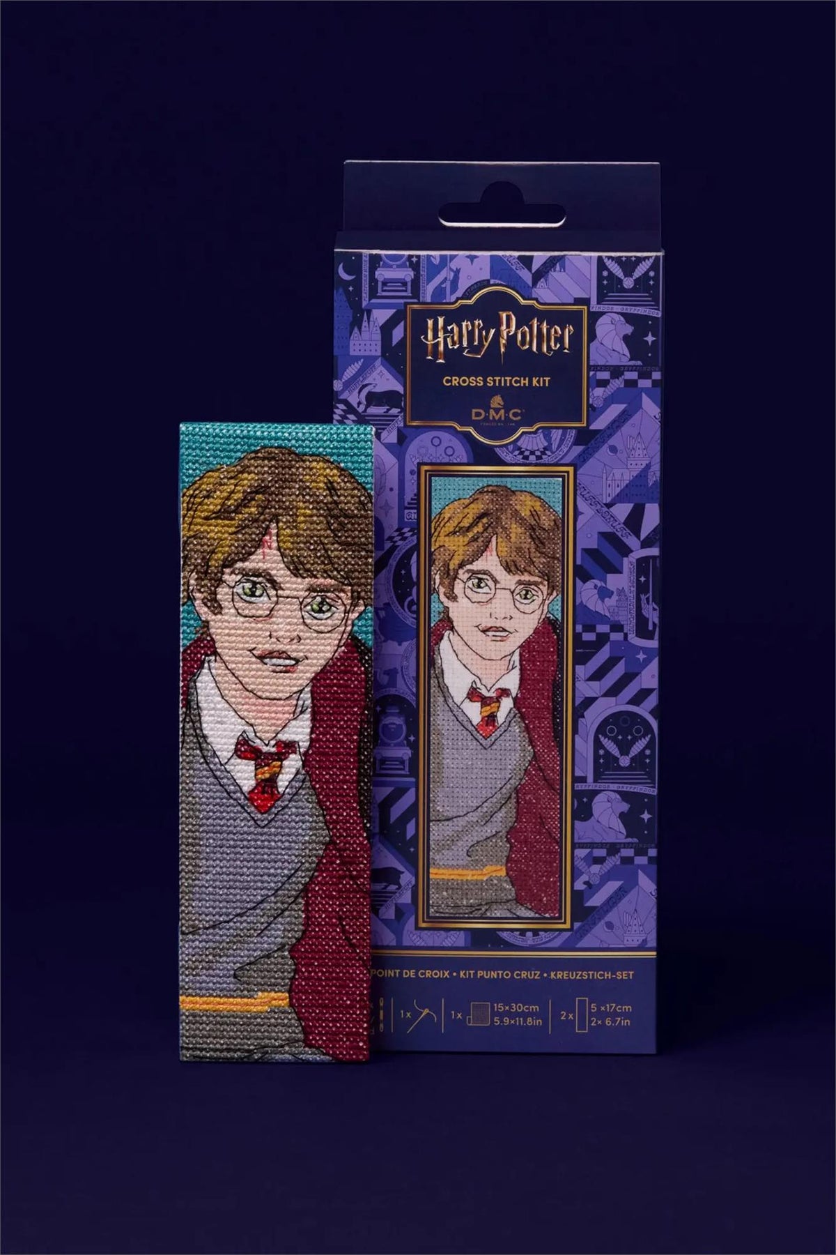 Harry Potter Cross Stitch Bookmark Kit