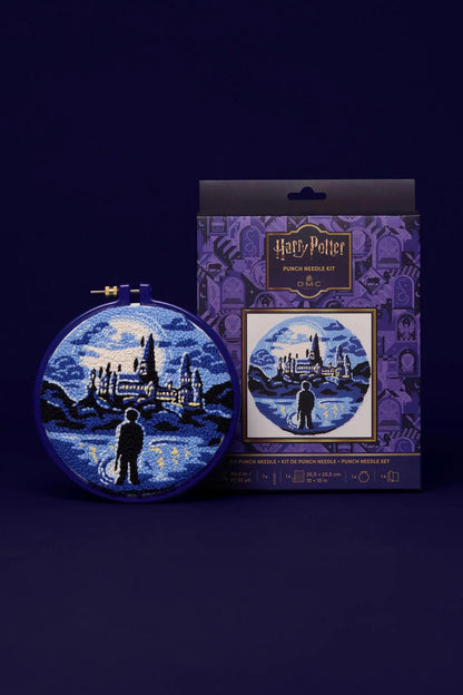 Harry Potter with Castle Punch Needle Kit