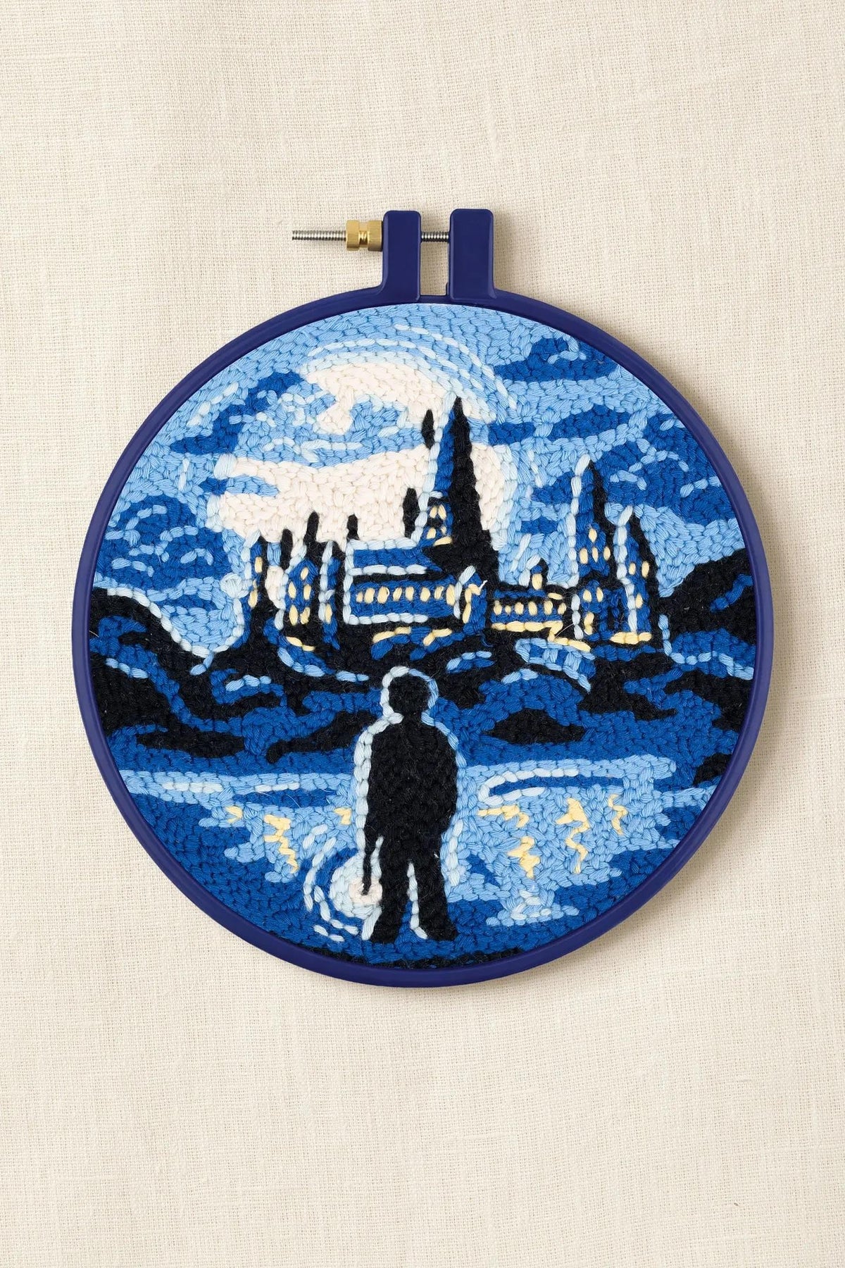 Harry Potter with Castle Punch Needle Kit