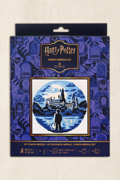 Harry Potter with Castle Punch Needle Kit