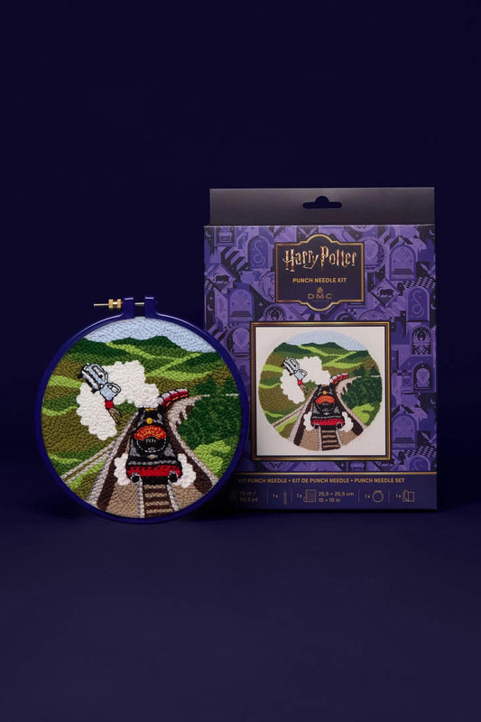 Harry Potter Flying Car Punch Needle Kit