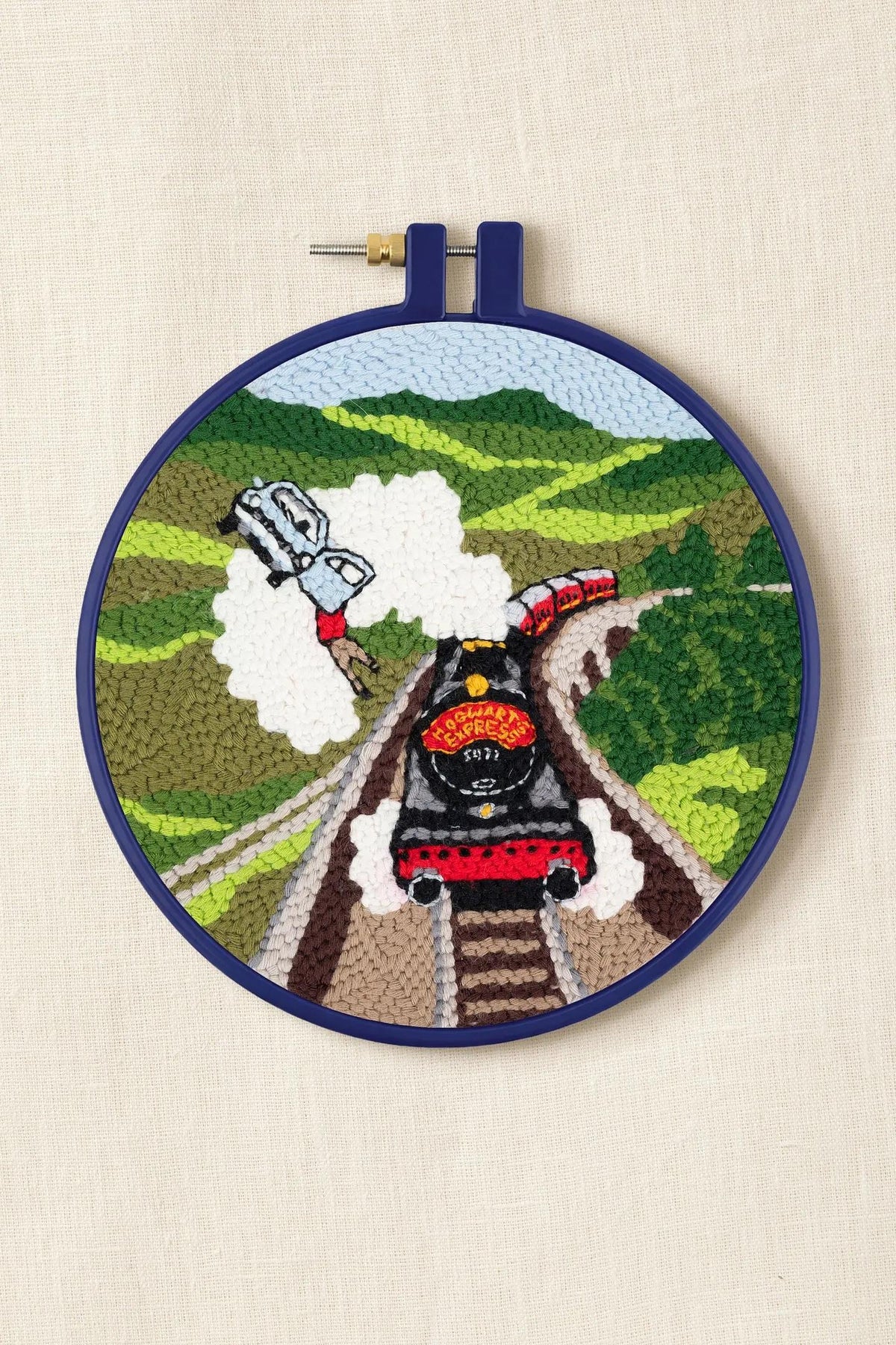 Harry Potter Flying Car Punch Needle Kit