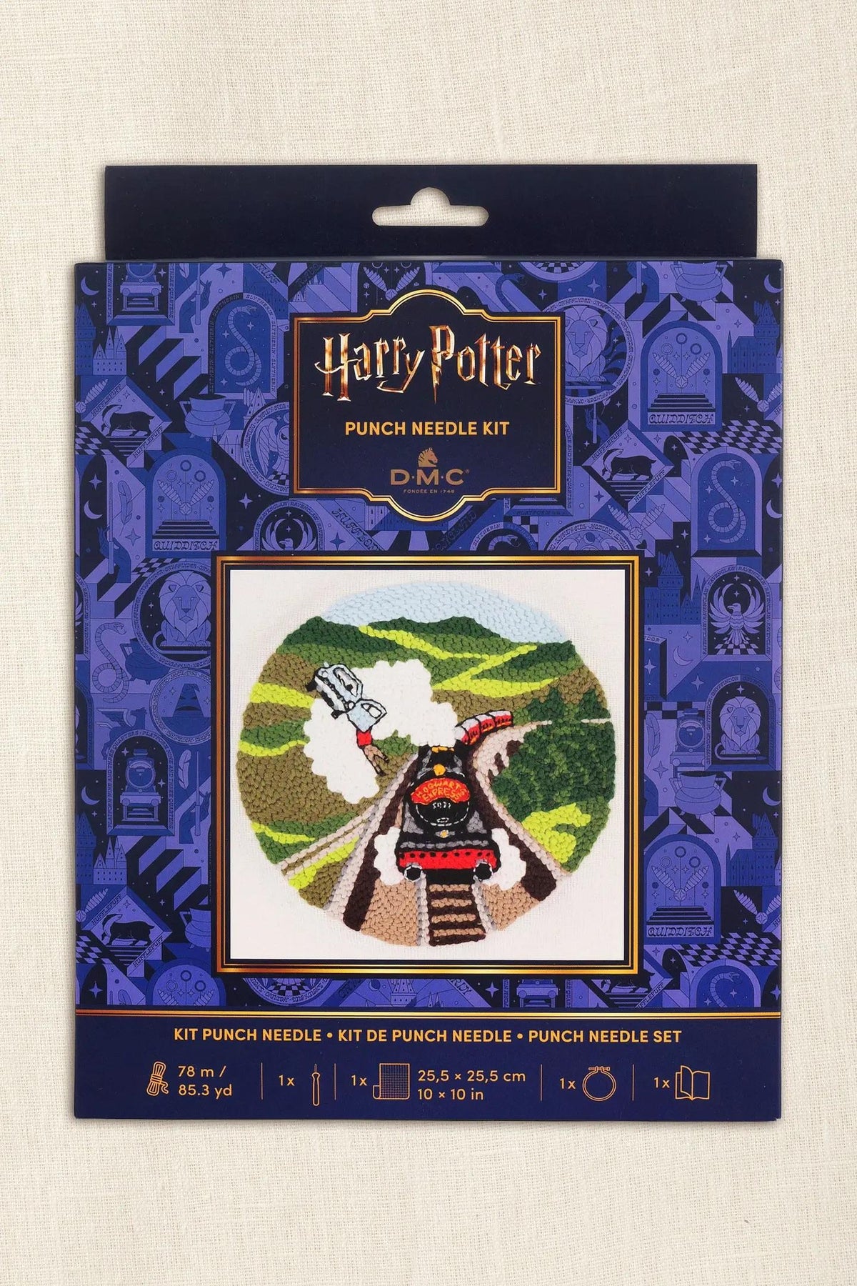 Harry Potter Flying Car Punch Needle Kit