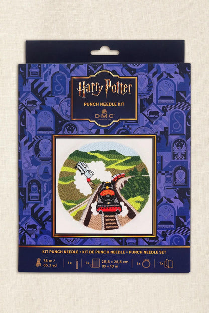Harry Potter Flying Car Punch Needle Kit