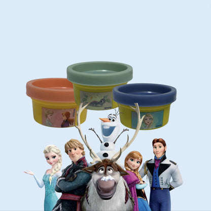 Disney Frozen OkiDoki Dough 10 Pack Kids Modelling Play Dough 10 x 26g Tubs