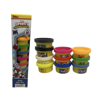 Marvel Spidey and His Amazing Friends OkiDoki Dough 10 Pack 10 x 26g Tubs