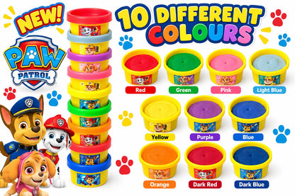 Paw Patrol OkiDoki Dough 10 Pack