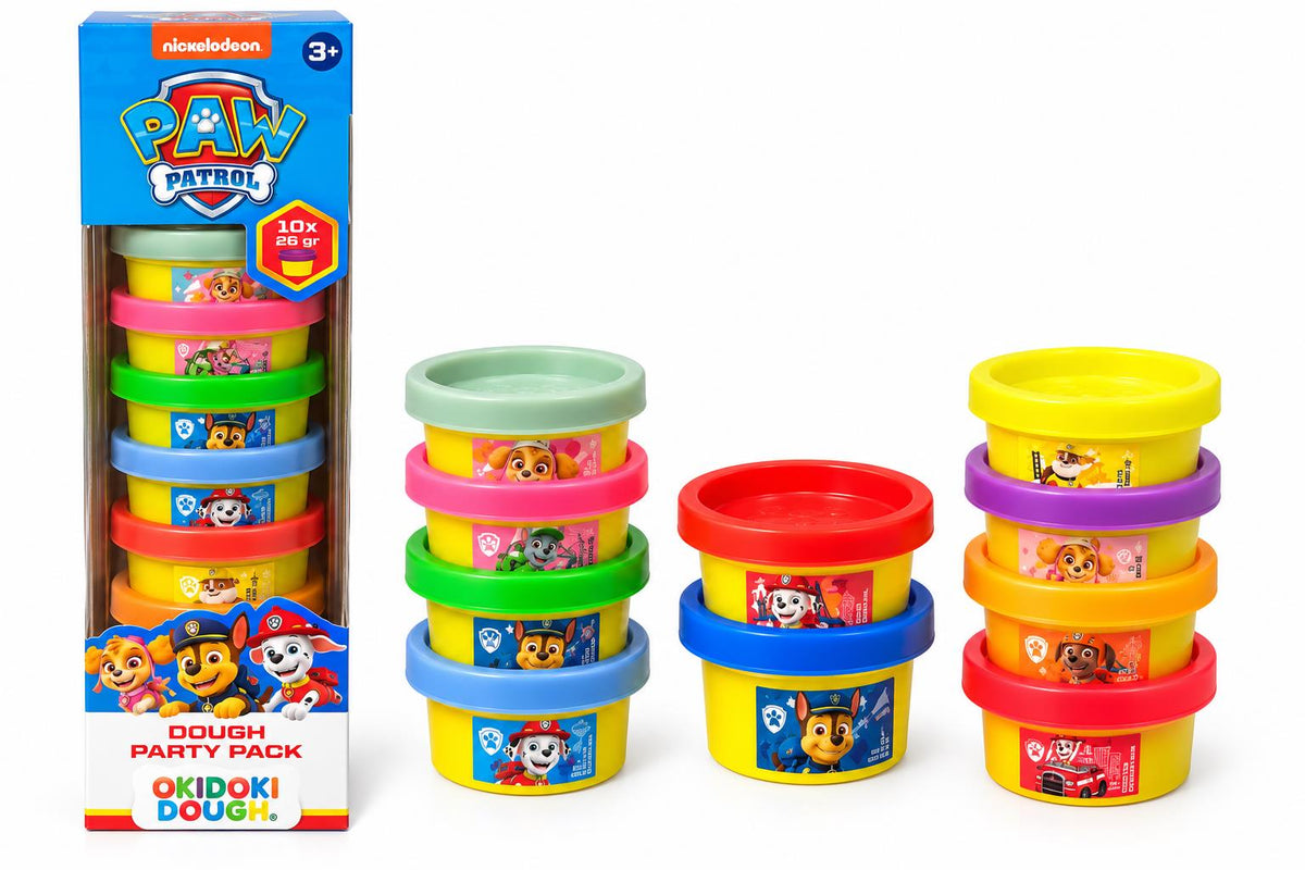 Paw Patrol OkiDoki Dough 10 Pack