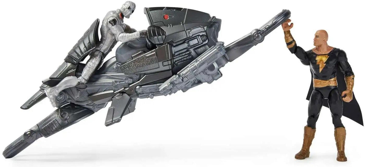DC BLACK ADAM VS INTERGANG MERCENARY with Exclusive Vehicle